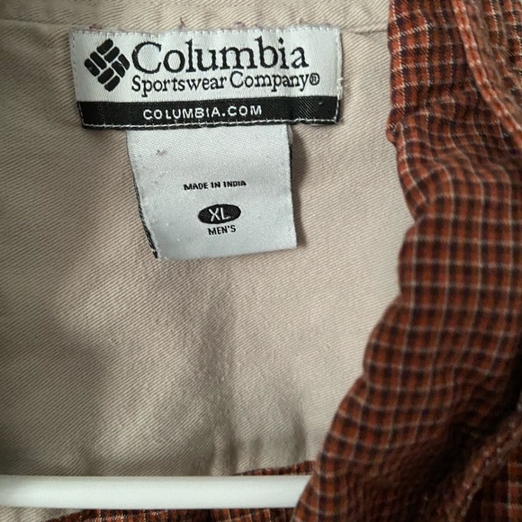 men’s columbia flannel - Picture 2 of 2
